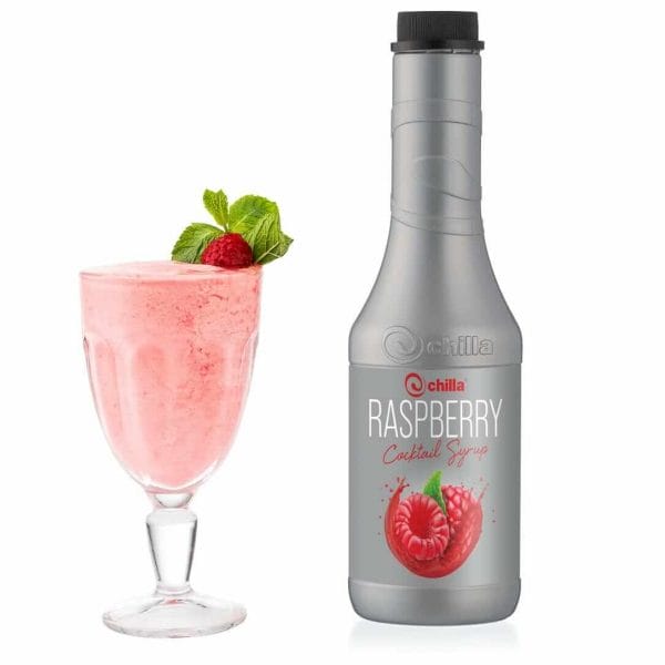 chilla cocktail syrup raspberry