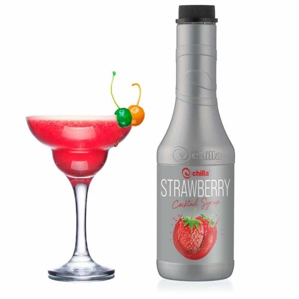 chilla cocktail syrup strawberry