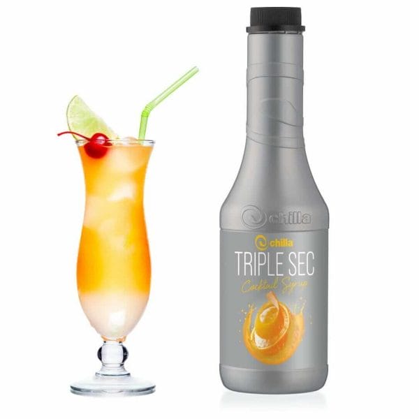 chilla cocktail syrup triple sec